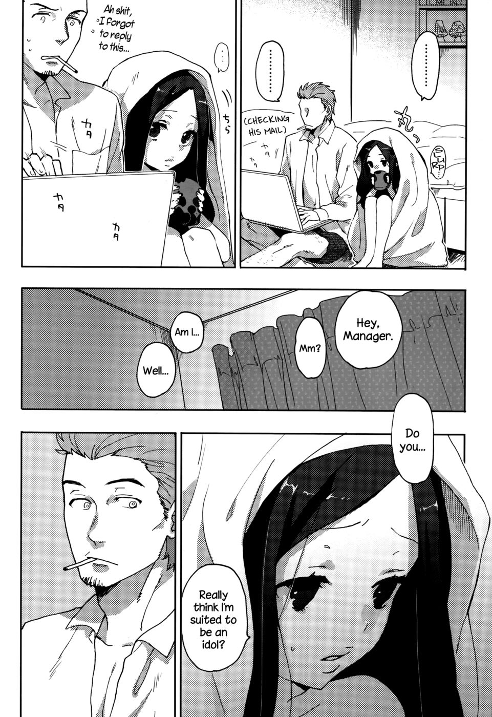 Hentai Manga Comic-Idol mo Raku ja Nai-Read-22